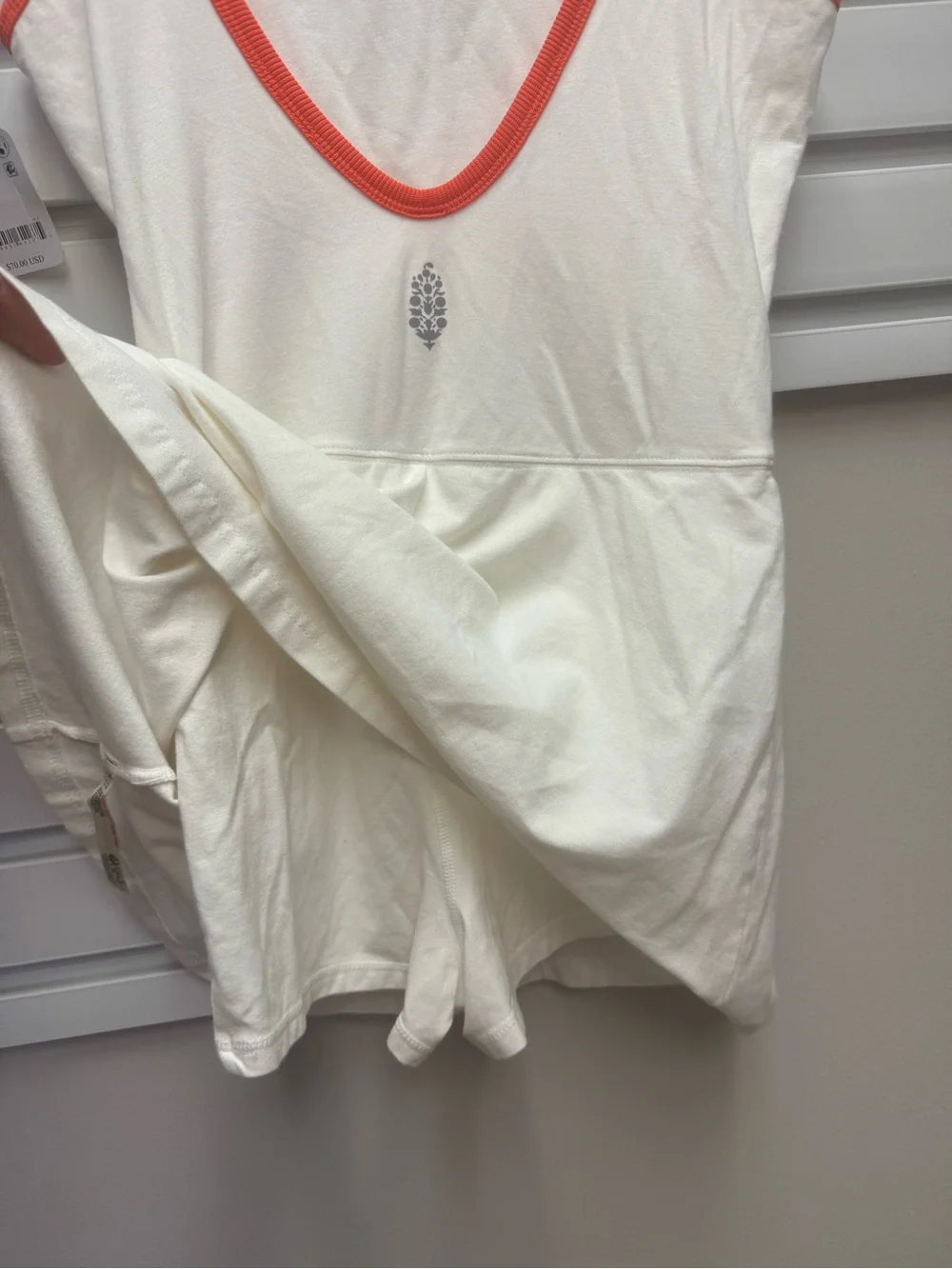 FP Movement Hot Shot White Skortsie